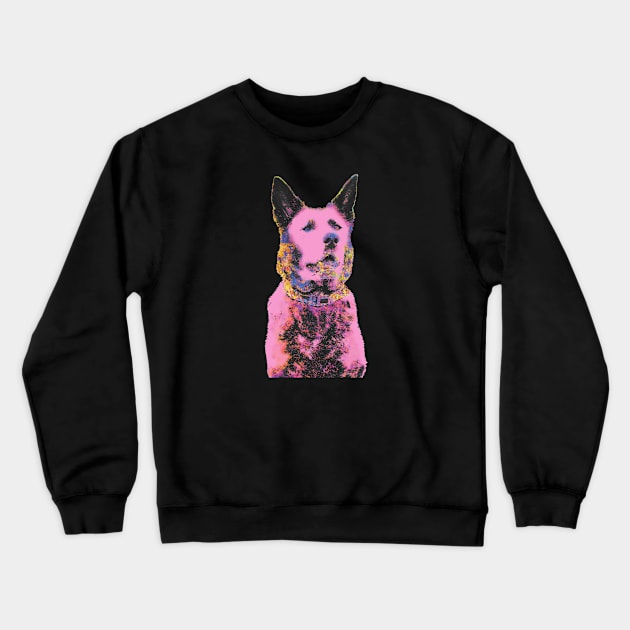 Zenzi Dog - In The Pink Crewneck Sweatshirt by sleepingdogprod